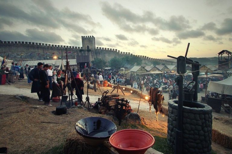 Holding a medieval fair