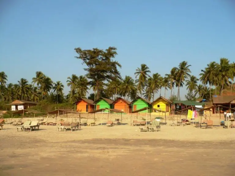 Houses on the beach Mandrem