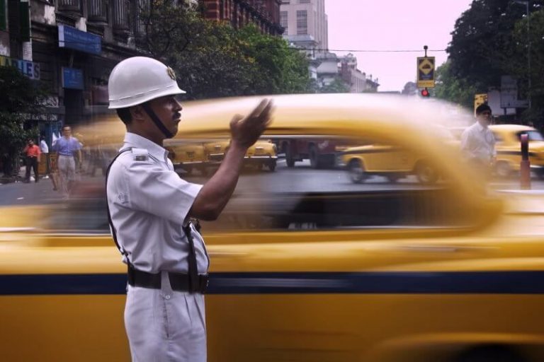 Policeman in Calcutta