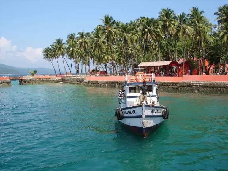 Ferry in the Andaman Islands