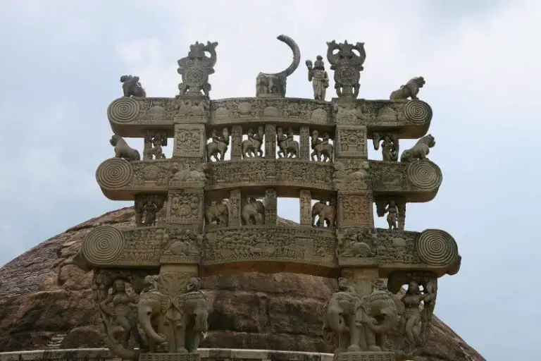 Monument near the Big Stupa
