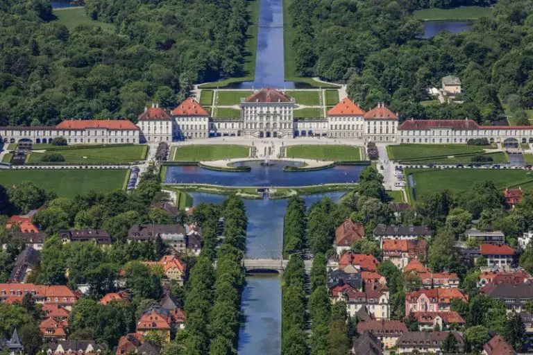 Top view of Nymphenburg