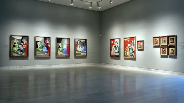 Paintings at the Picasso Museum