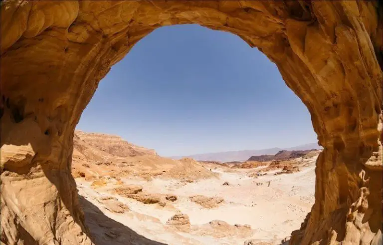 Arches in Timna National Park
