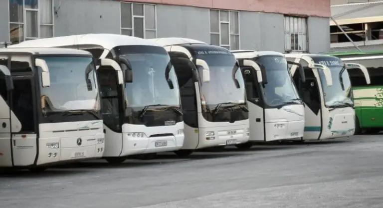 Buses in Volos, Greece