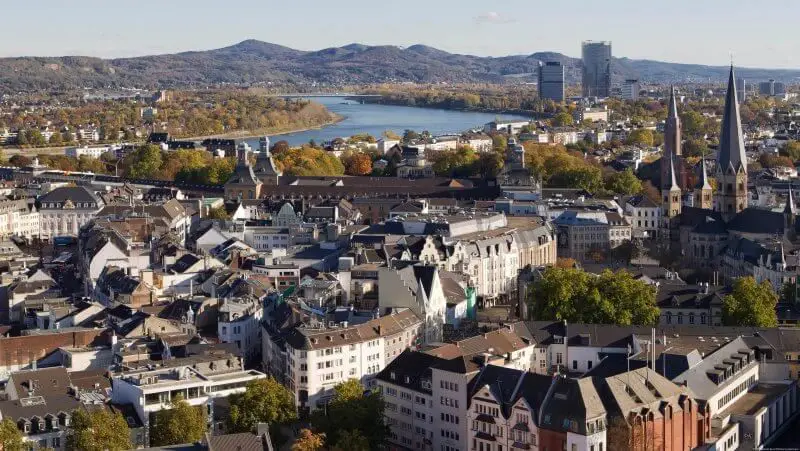 Tourist's guide to Bonn, the city in which Beethoven was born