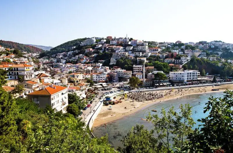 The best beaches and hotels in Ulcinj in Montenegro