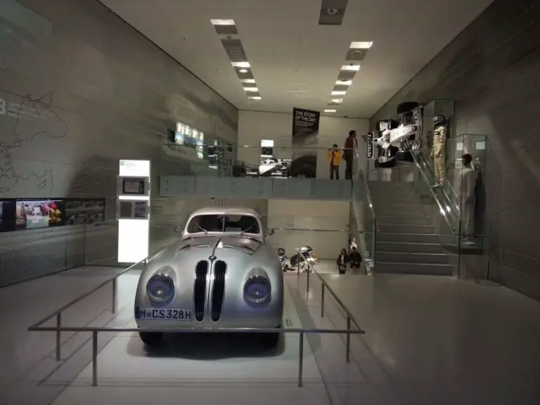 Retro car at the BMW Museum