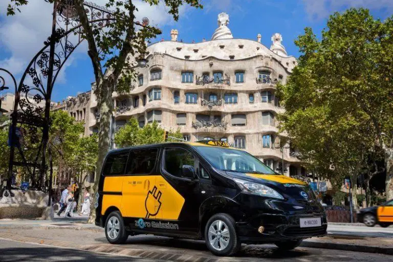 Taxi in Barcelona