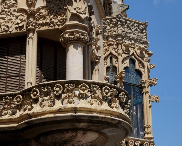 Balcony of the house of Navas