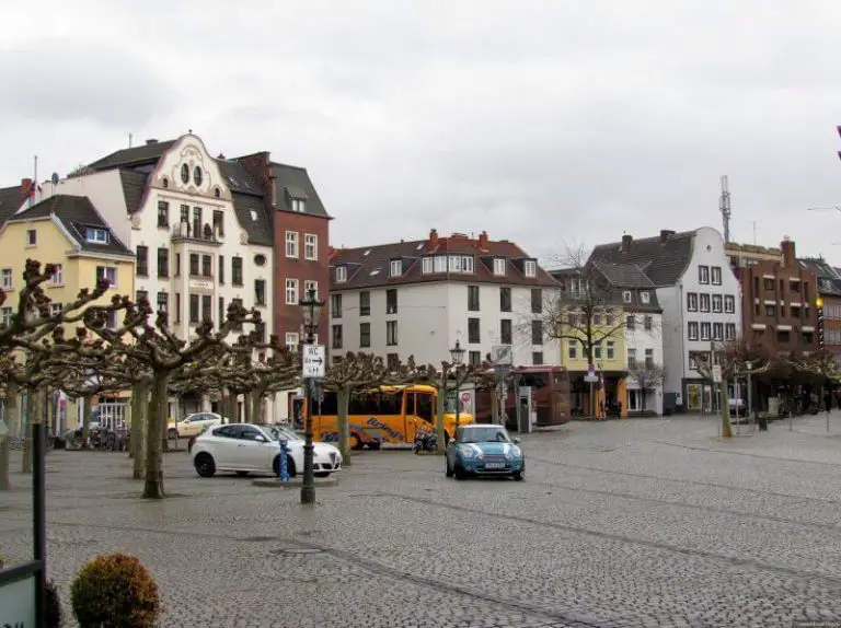 Burgplatz in Dusseldorf
