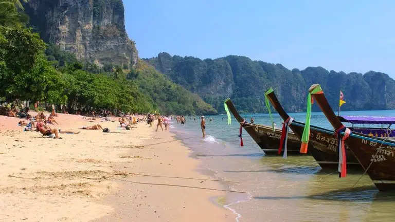 Ao Nang - the most developed resort in the province of Krabi