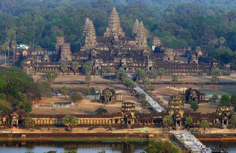 View of Angkor Wat Temple