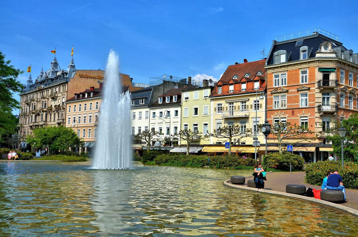 Tourist's guide to the spa city of Baden-Baden in Germany