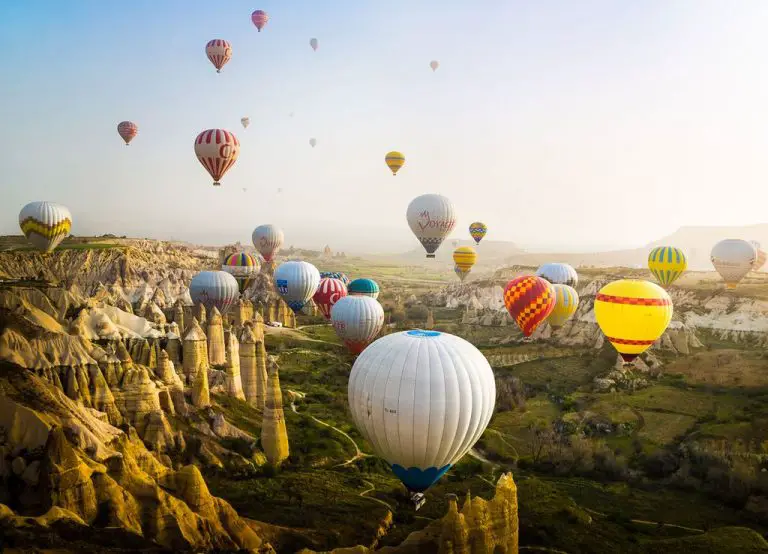 Colorful balloons in Cappadocia