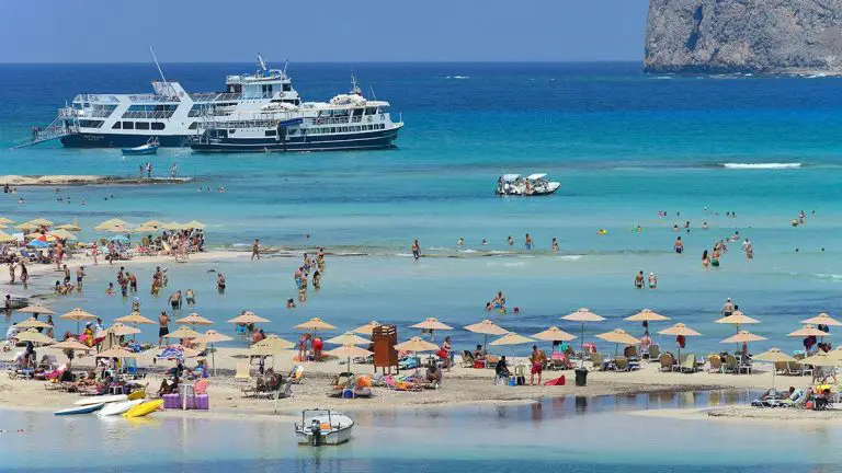 Balos Beach in Crete