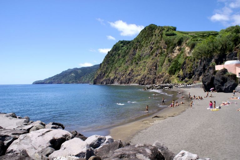 Beach on the island of San Miguel