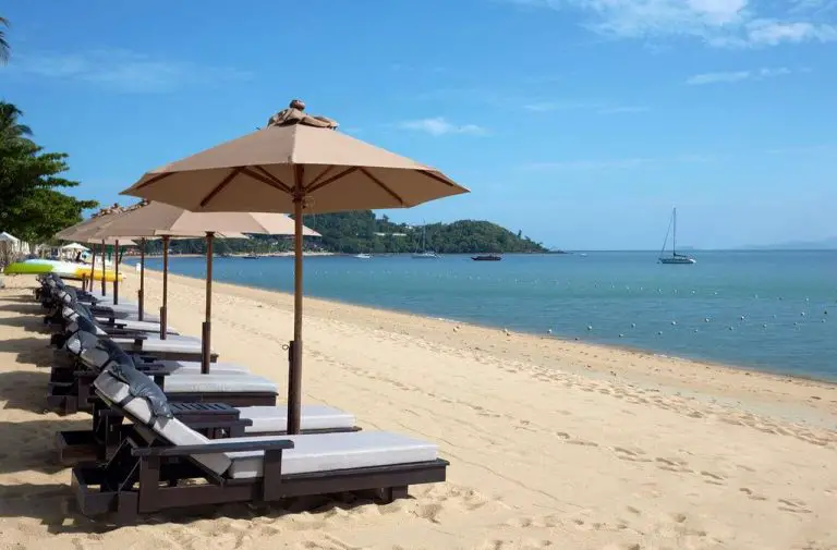 Private beach Bo Phut Resort and Spa