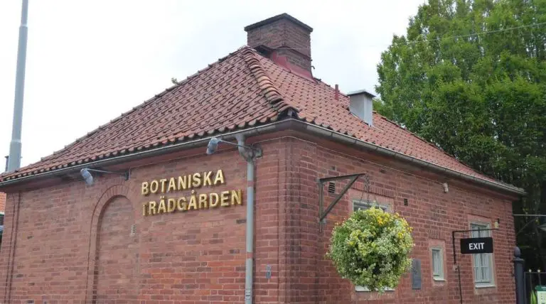 Entrance to the Gothenburg Botanical Garden