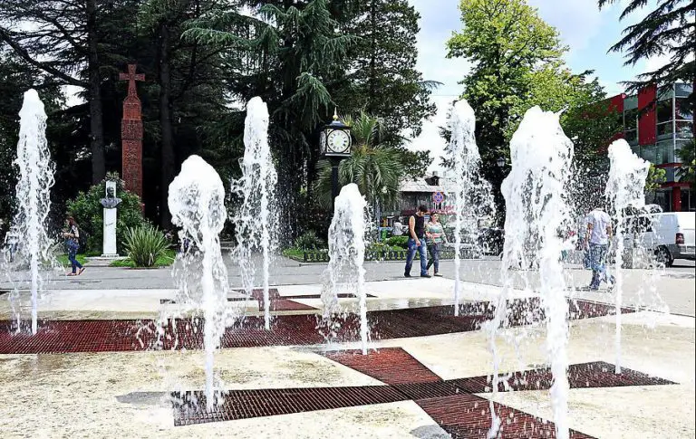 Photo: fountain in the city center