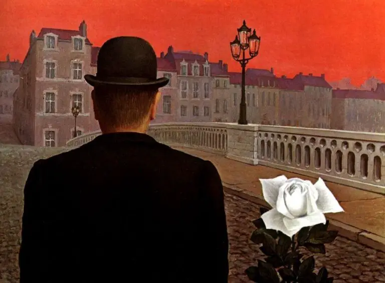 Rene Magritte.  Pandora's Box