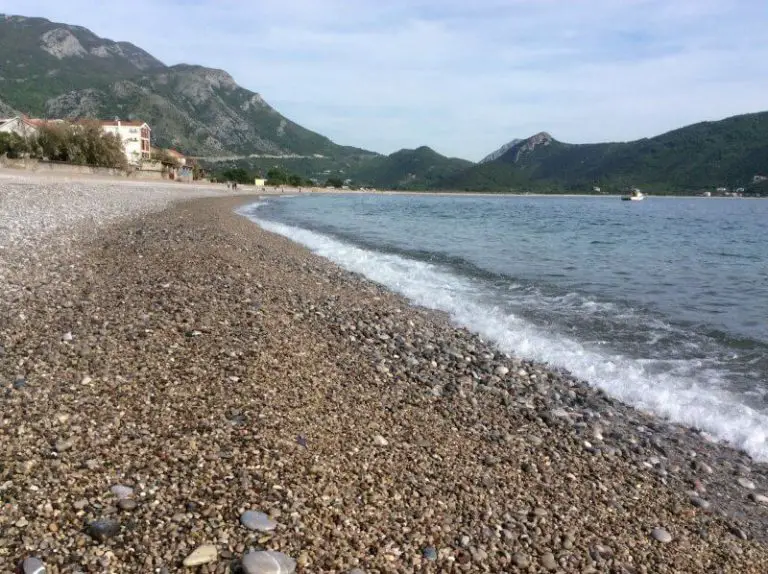 Bulyaritsa beach in Montenegro