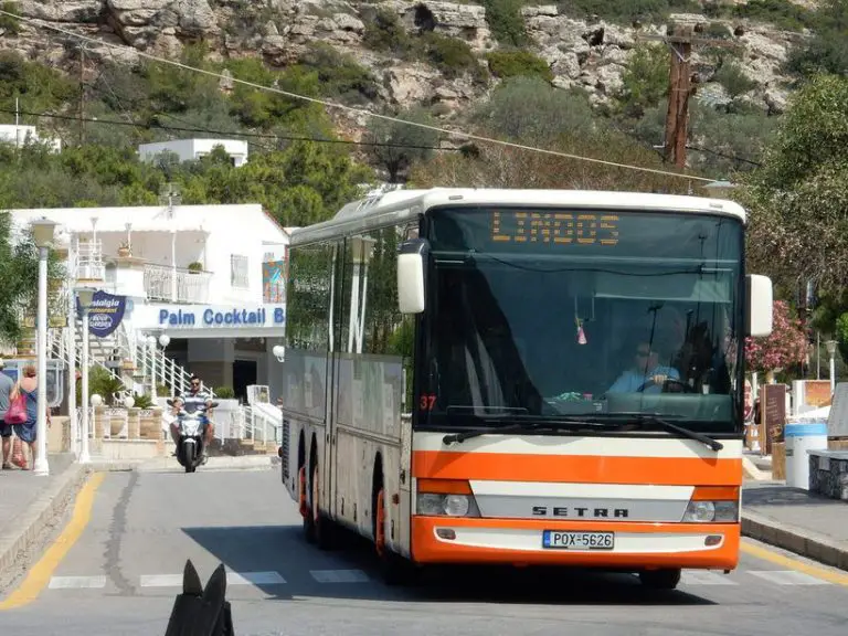 Bus to Lindos