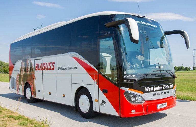 Bus from Salzburg to Saalbach