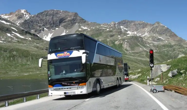 Bus to St. Moritz