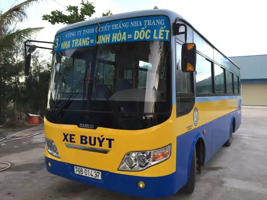 Photo: bus number 3 in Nha Trang