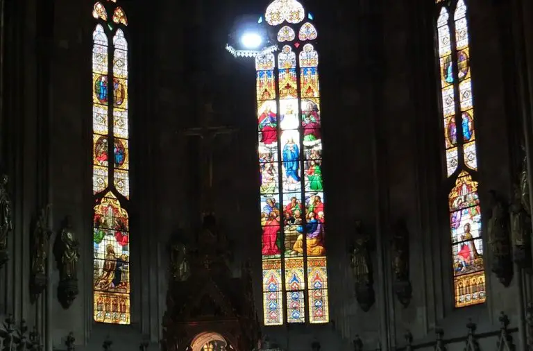 Stained Glass in the Cathedral