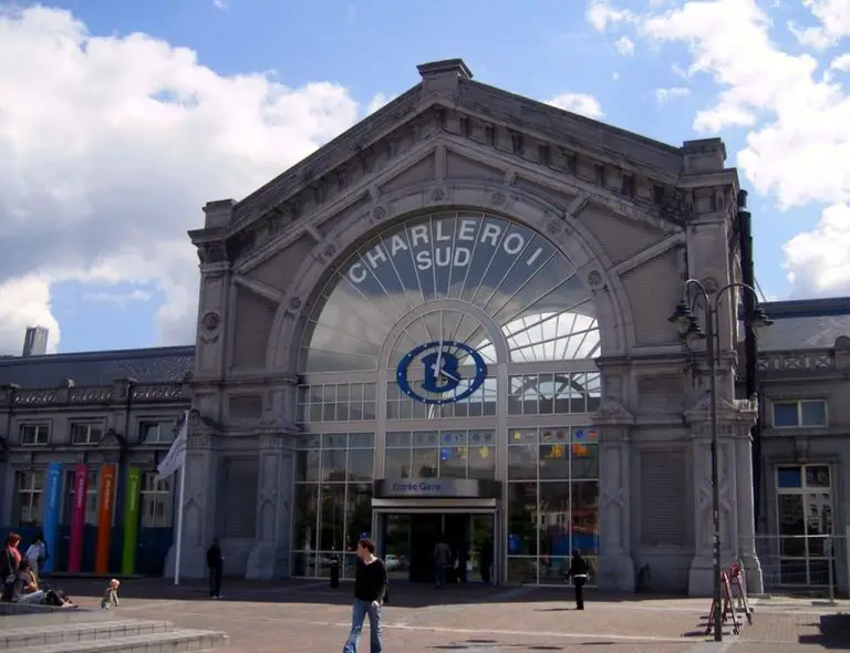 View of Charleroi Railway Station