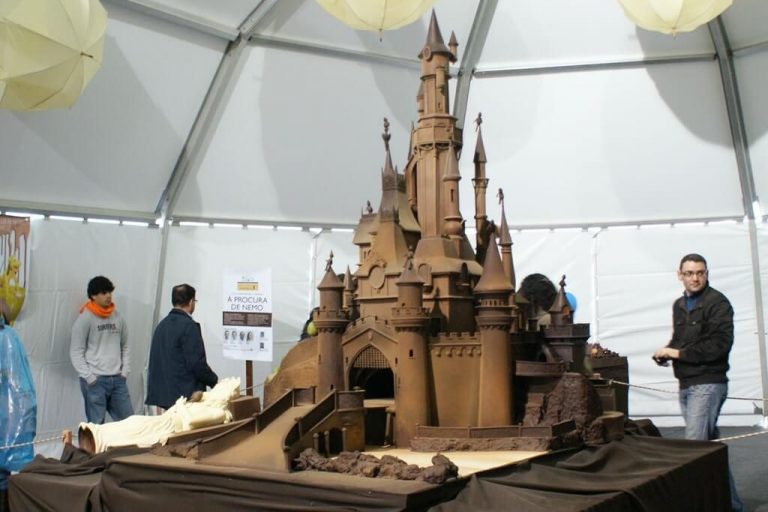 Photo: chocolate castle