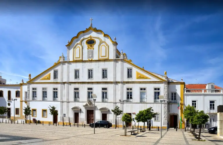 Jesuit College College Church in the center of Portimão