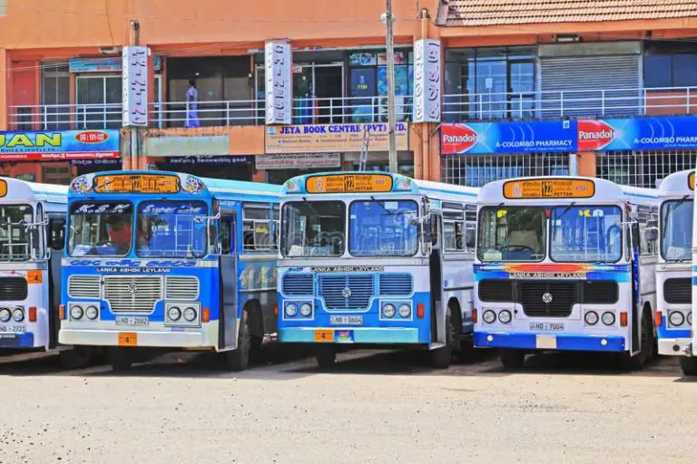 Bus from Colombo Central Bus Station