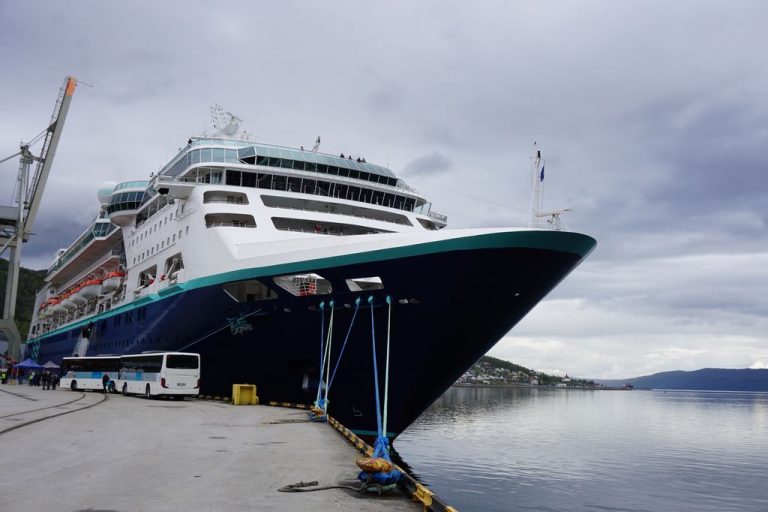 Cruise Laner stopped in Narvik