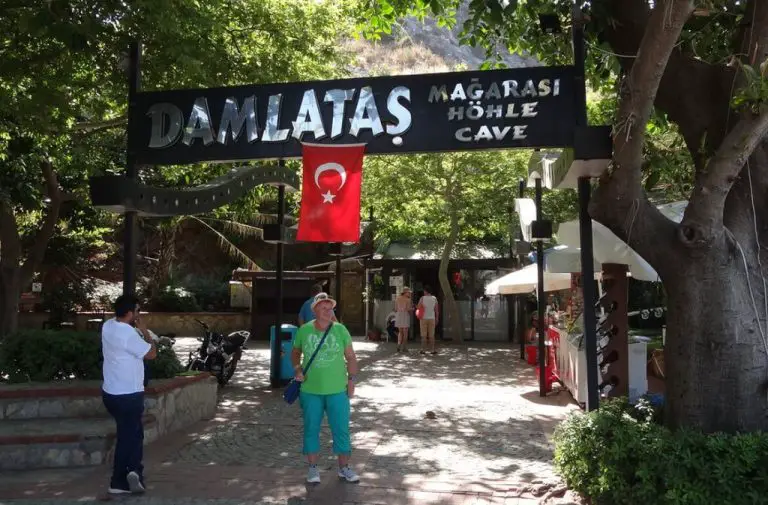 Entrance to Damlatas caves