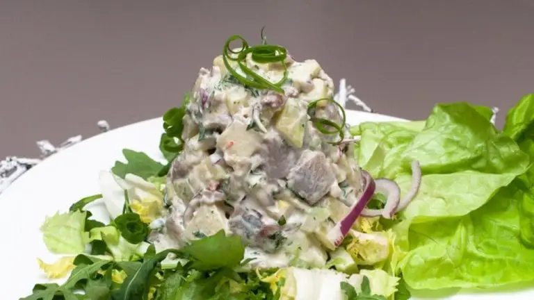 Danish herring salad