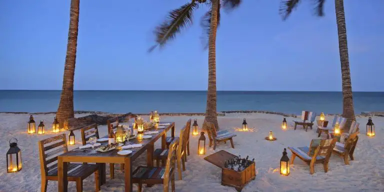 Dinner at Zanzibar Beach