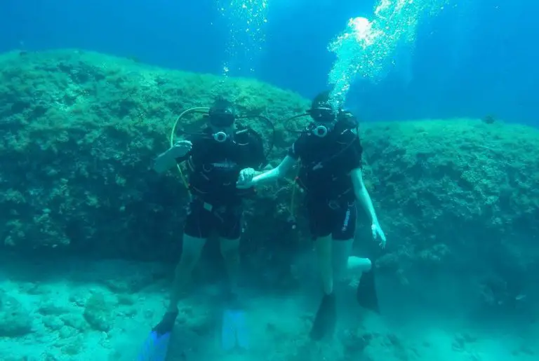 Diving in Baska Voda