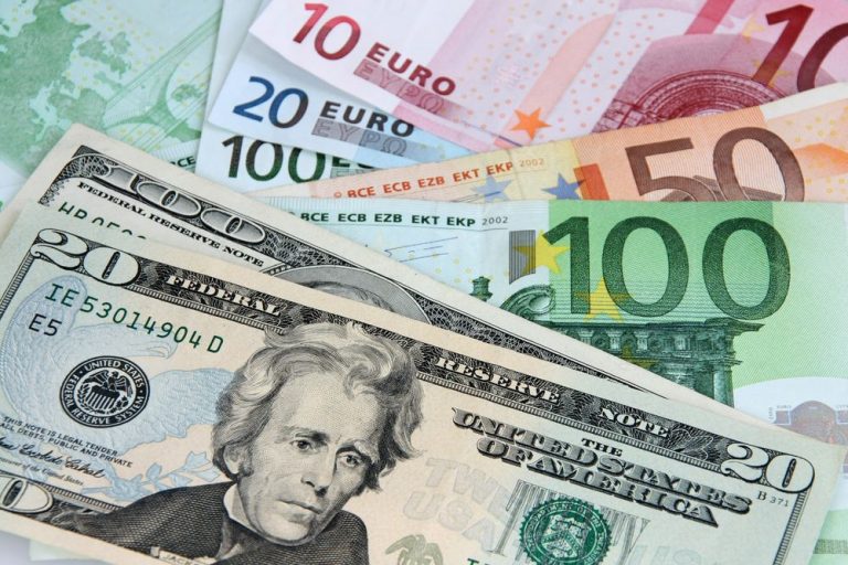 Dollars and euro