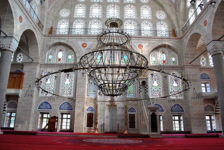 At the Mihrimah Mosque Sultan Edirnekapi