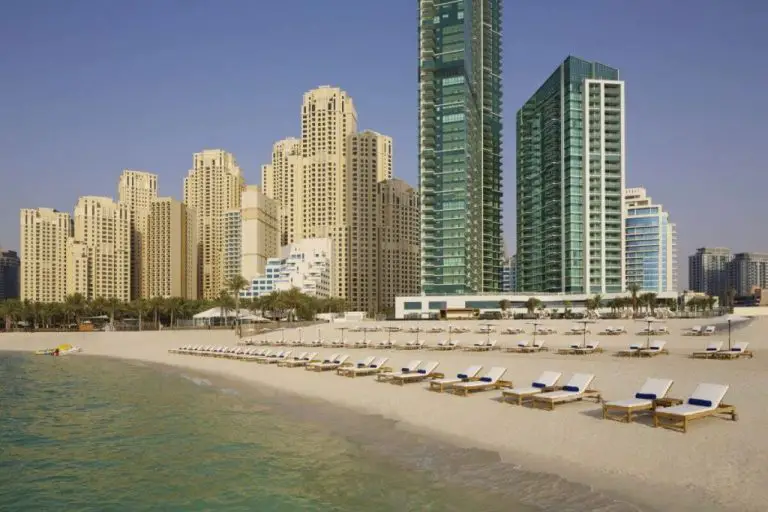 Beach at DoubleTree by Hilton Dubai Jumeirah Beach