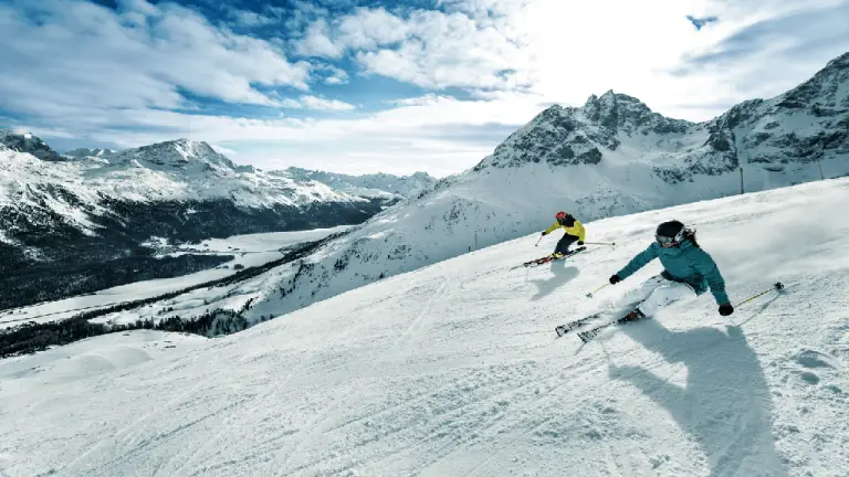 St. Moritz - ski resort in Switzerland