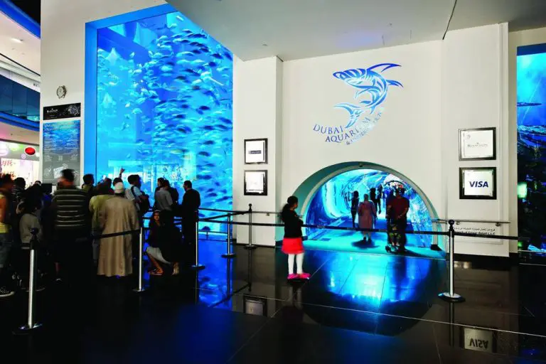 Entrance to the Oceanarium in Dubai Mall