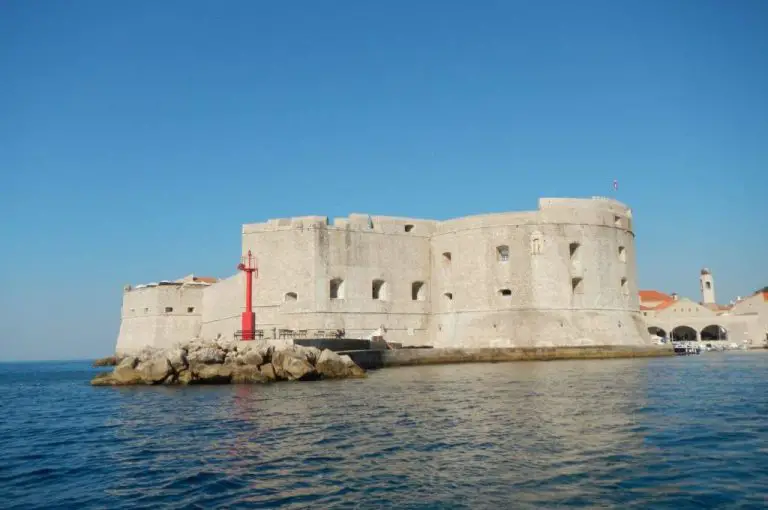 Fortress of St. John, Dubrovnik in Croatia