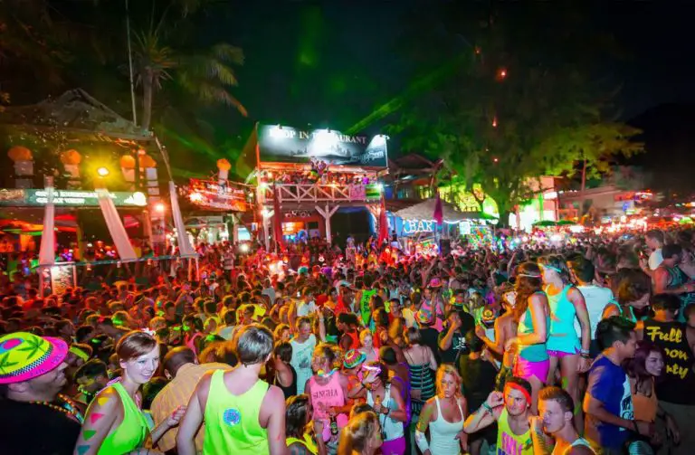 Full Moon Party is held annually