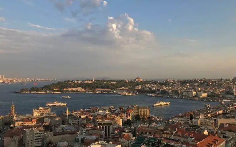 panaroma from the Galata tower
