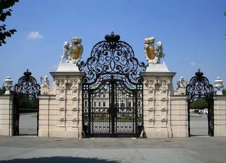 Gateway to the Upper Belvedere, Vienna