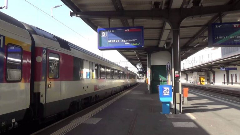 Railway station Genève-Aéroport